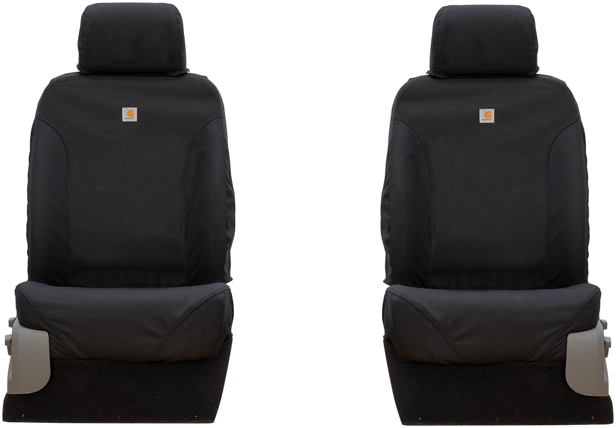 Covercraft SSC3490COBK Covercraft Carhartt Super Dux SeatSaver Custom Seat Covers – SSC3490COBK – 1st Row Bucket Seats – Compatible with 2021-2022 Chevrolet Suburban/Tahoe, 2021-2022 GMC Yukon/Yukon XL – Black