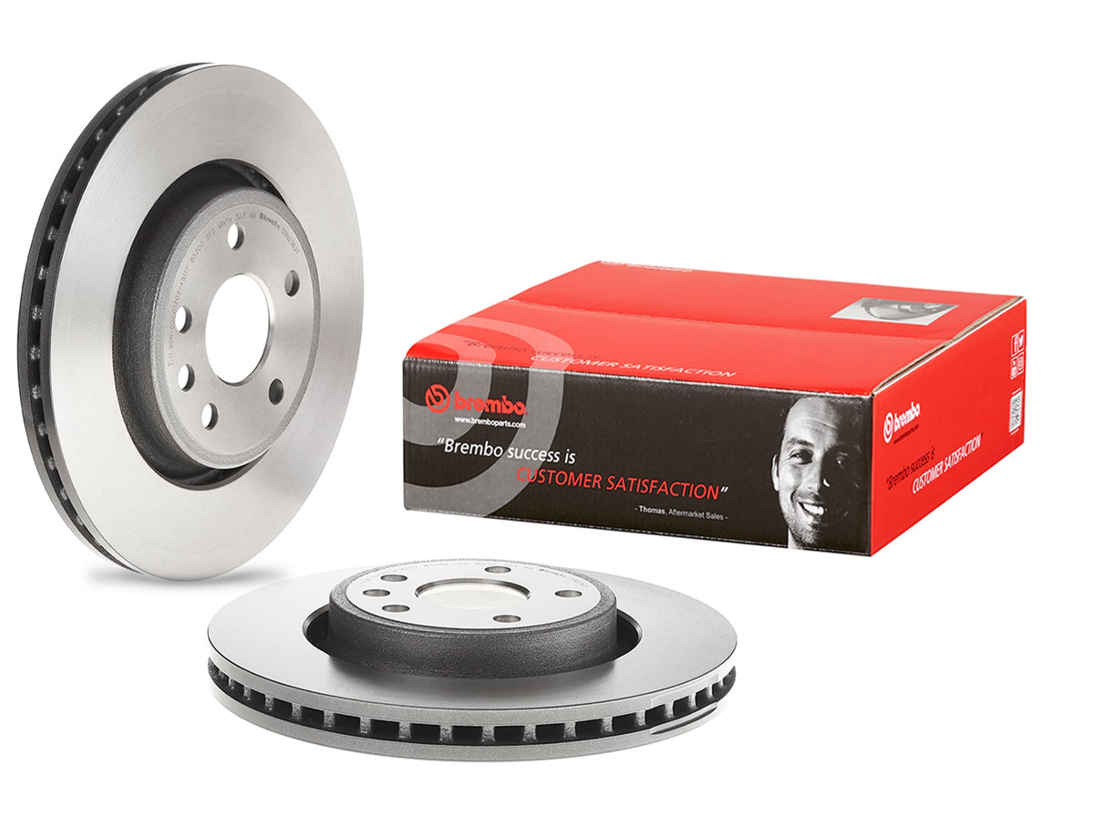 BREMBO 09N23621C02 Brembo 09.N236.21 UV Coated vented Front Brake Rotor DODGE/JEEP OE# 68240046AA