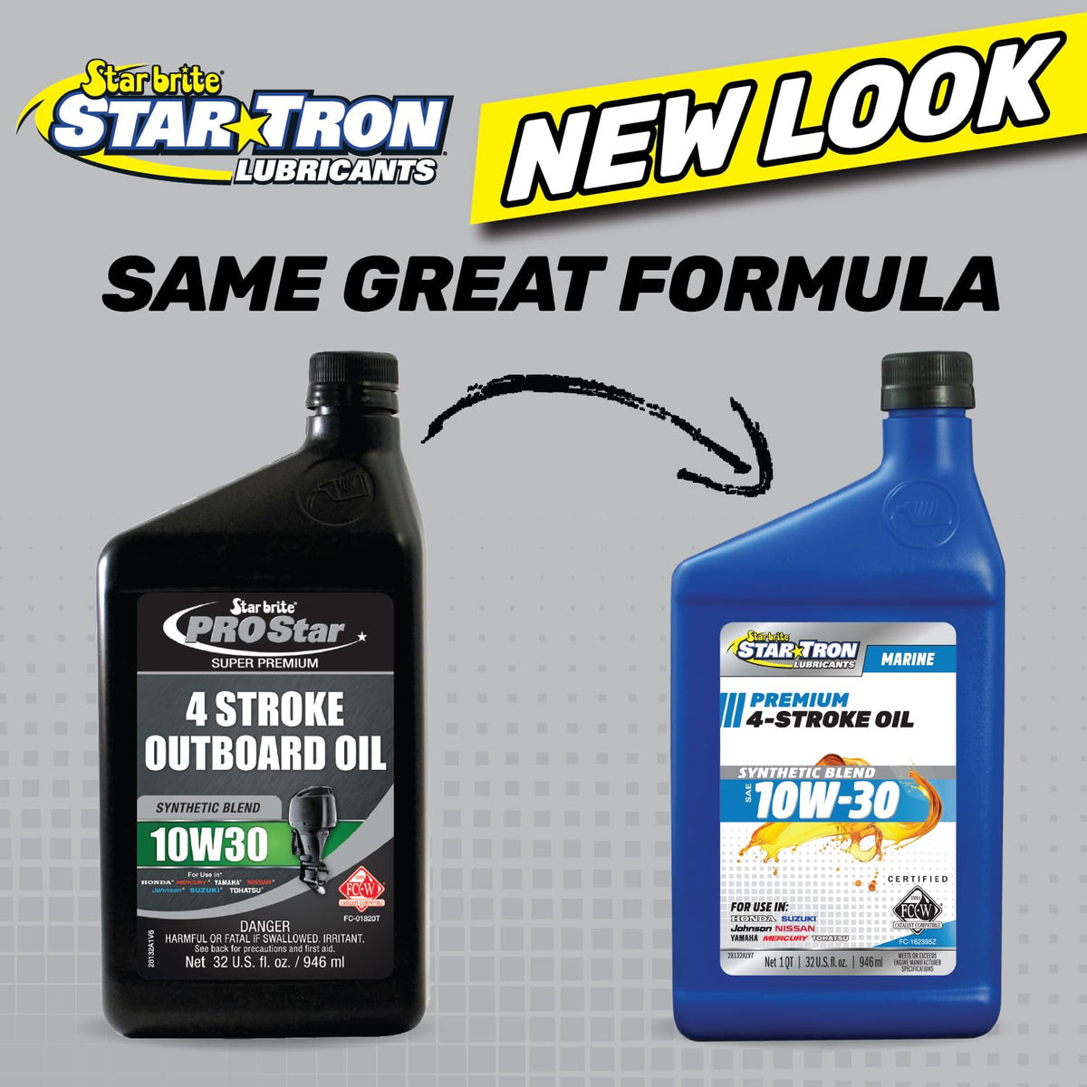 STAR BRITE 028132 STAR BRITE Pro Star Super Premium Synthetic Blend 10W30 Marine Oil