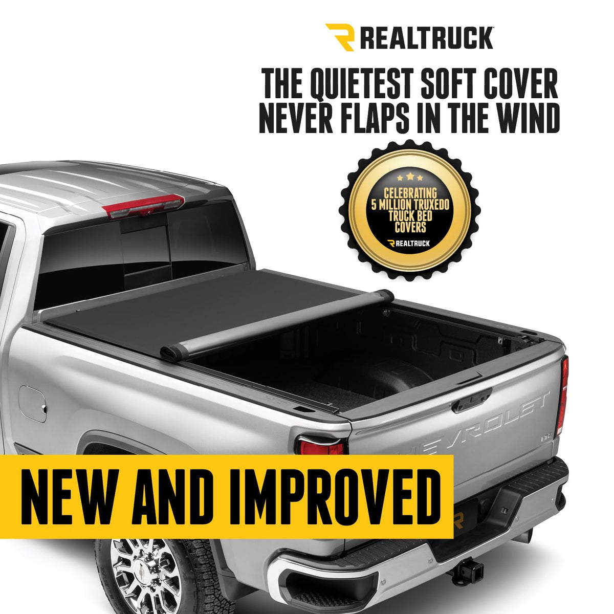 TRUXEDO 1484301 RealTruck TruXedo Pro X15 Soft Roll Up Truck Bed Tonneau Cover – 1484301 – Fits 2022-2024 Nissan Frontier 6' 1" Bed (73.3")