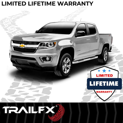 TrailFX 1150550071 Trail FX Stainless Steel 3" Side Step Nerf Bar