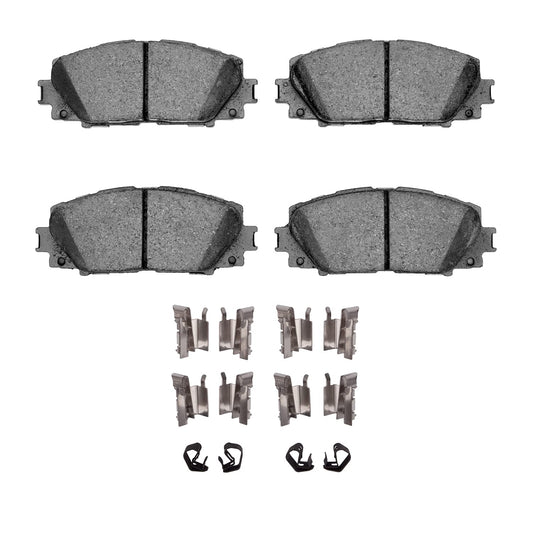 Dynamic Friction 1551-1184-01 DFC Front 5000 Advanced Brake Pads