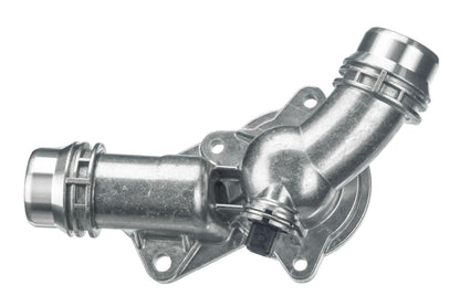 URO Parts 11537509227PRM Thermostat Assembly, Aluminum Housing vs OEM