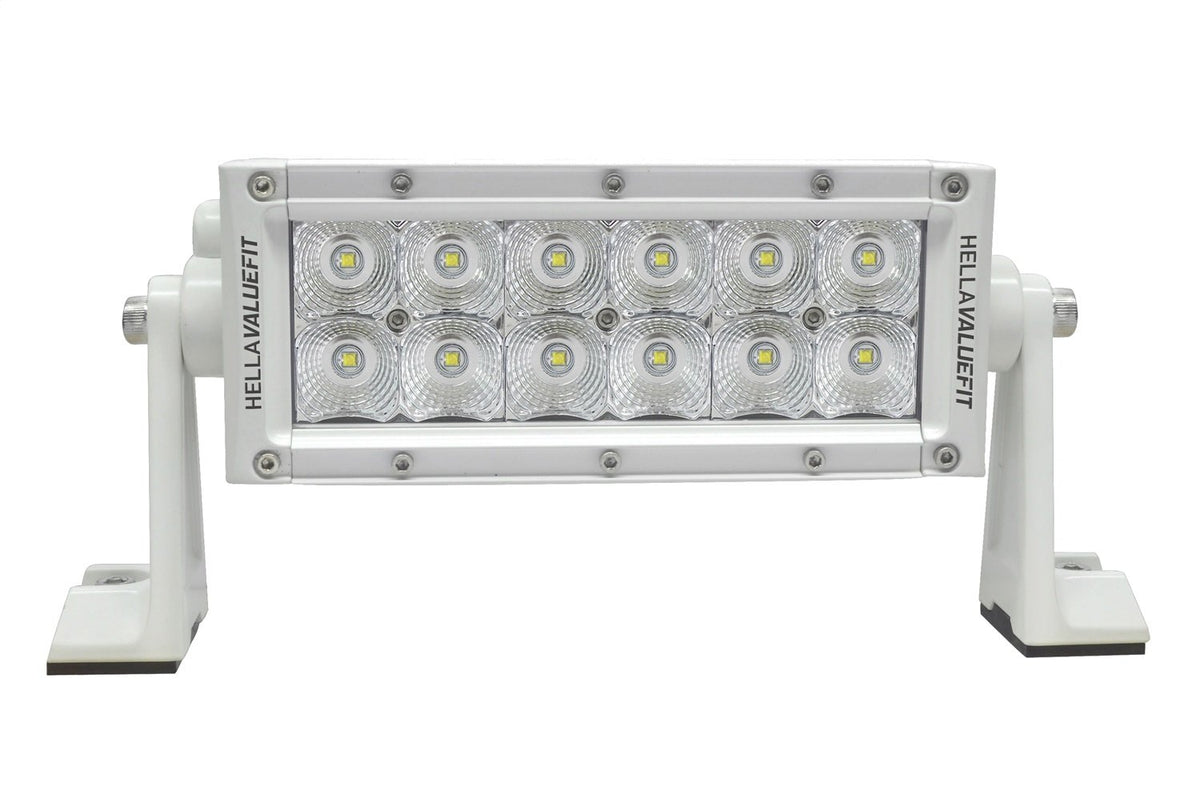 Hella 357208011 ValueFit Sport Series White Light Bar (12LED/8"