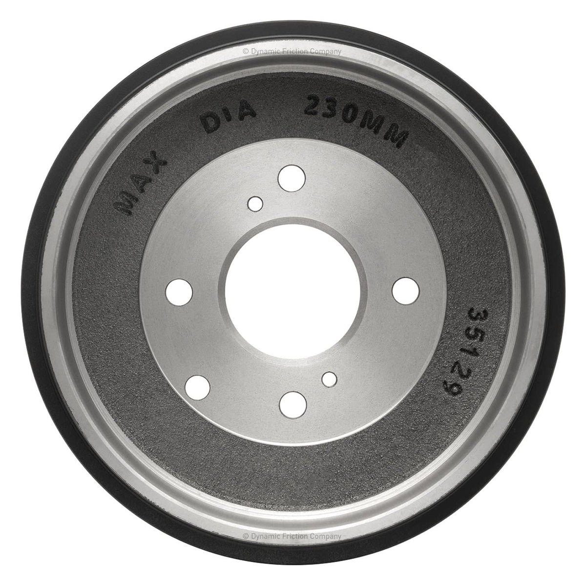 Dynamic Friction 365-67027 Rear Brake Drum