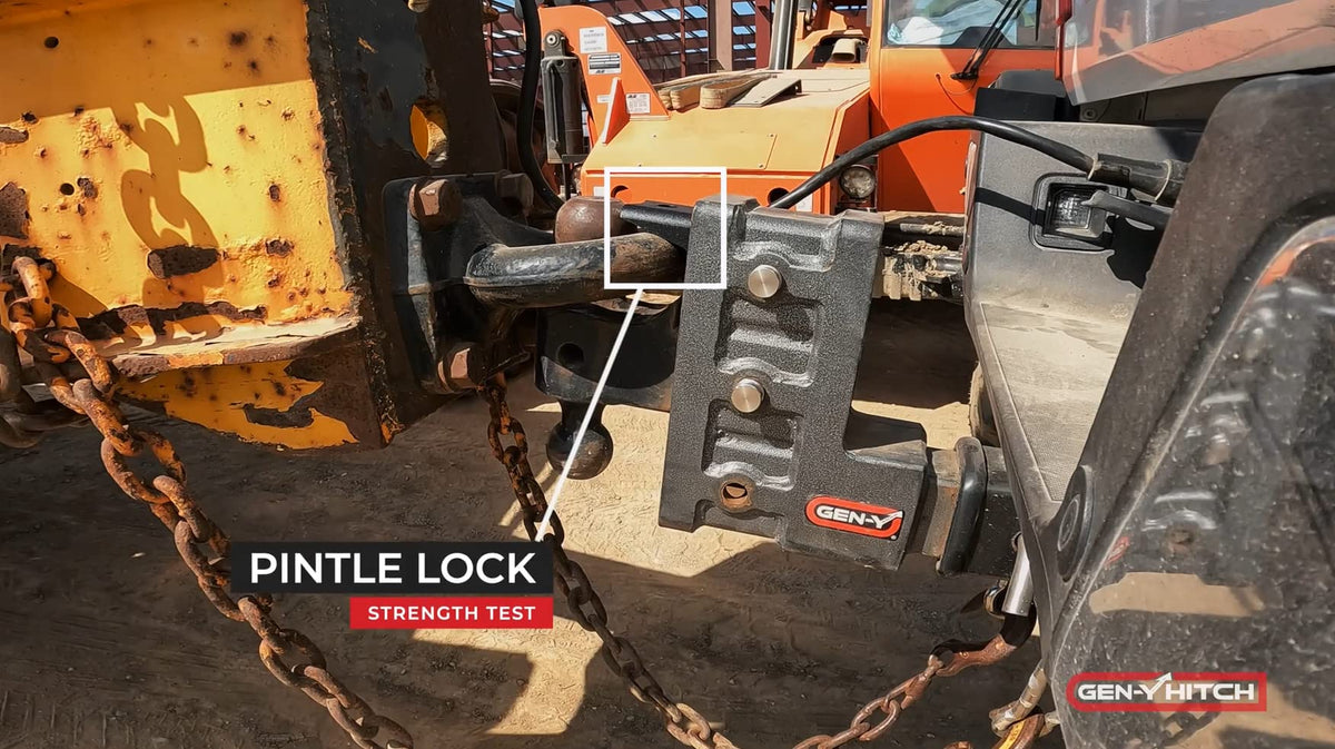 GEN-Y HITCH GH-0162 GEN-Y Hitch 32K Pintle Lock, 2.5" Shank, Includes Hitch Pin & Twist Clip