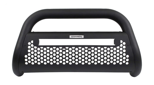 GO RHINO 55633T Go Rhino RC2 Bull Bar w/ 20" Single Row Light Mount Hole & Mounting Brackets | Mild Steel, Textured Black | 55633T | Fits 2006 - 2008 Dodge Ram 1500; 2006 - 2009 Dodge Ram 2500, 3500