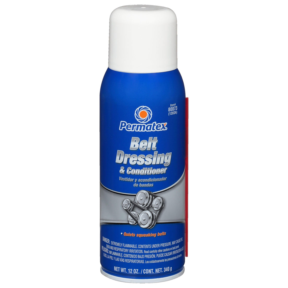 PERMATEX 80073 Permatex 80073 Belt Dressing and Conditioner, 12 oz. net Aerosol Can