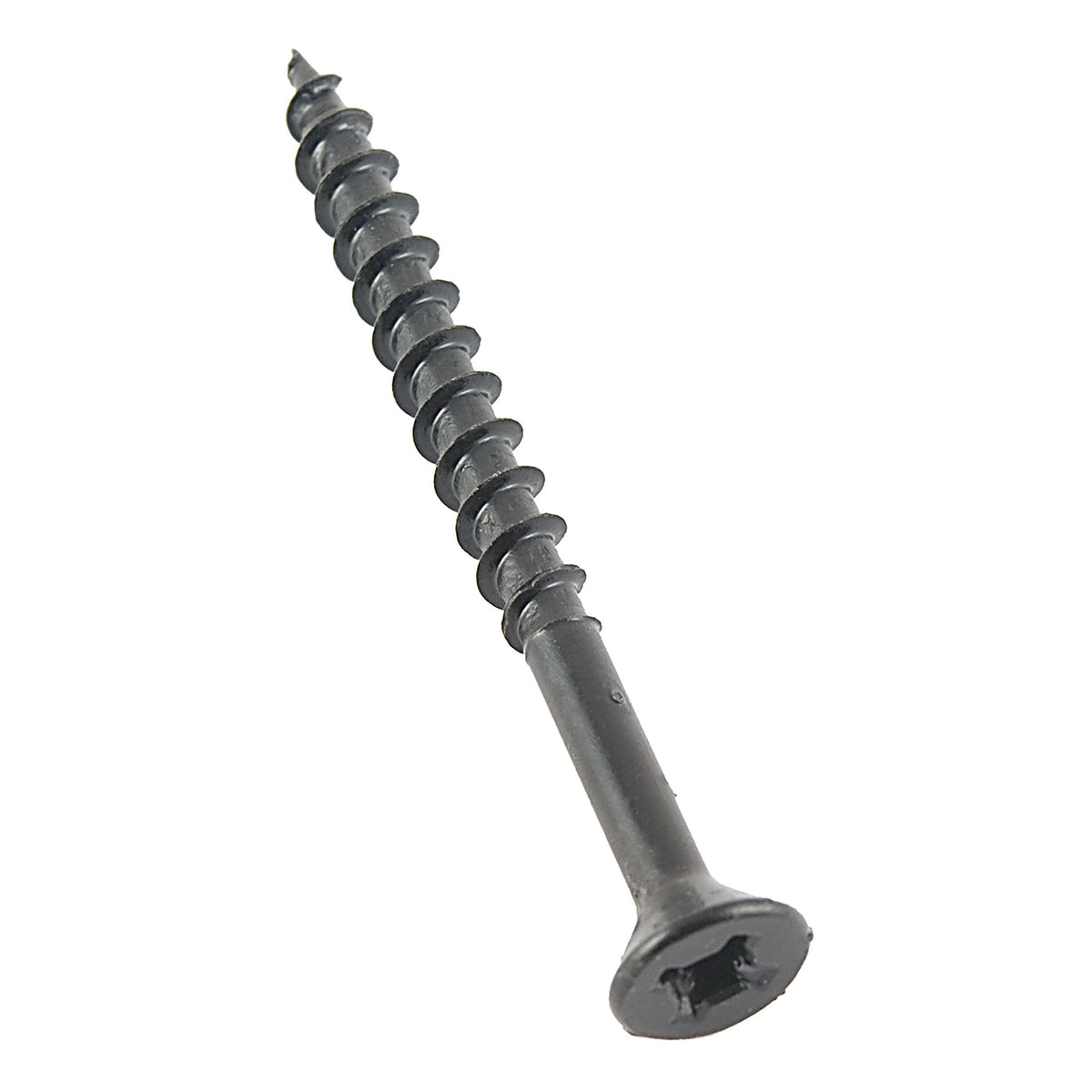 AP PRODUCTS 012-FSQ50BL 8X1-1/4 AP Products 012-FSQ50 BL 8 X 1-1/4 Black Flat Head Screws, 1-1/4" / Pack of 50