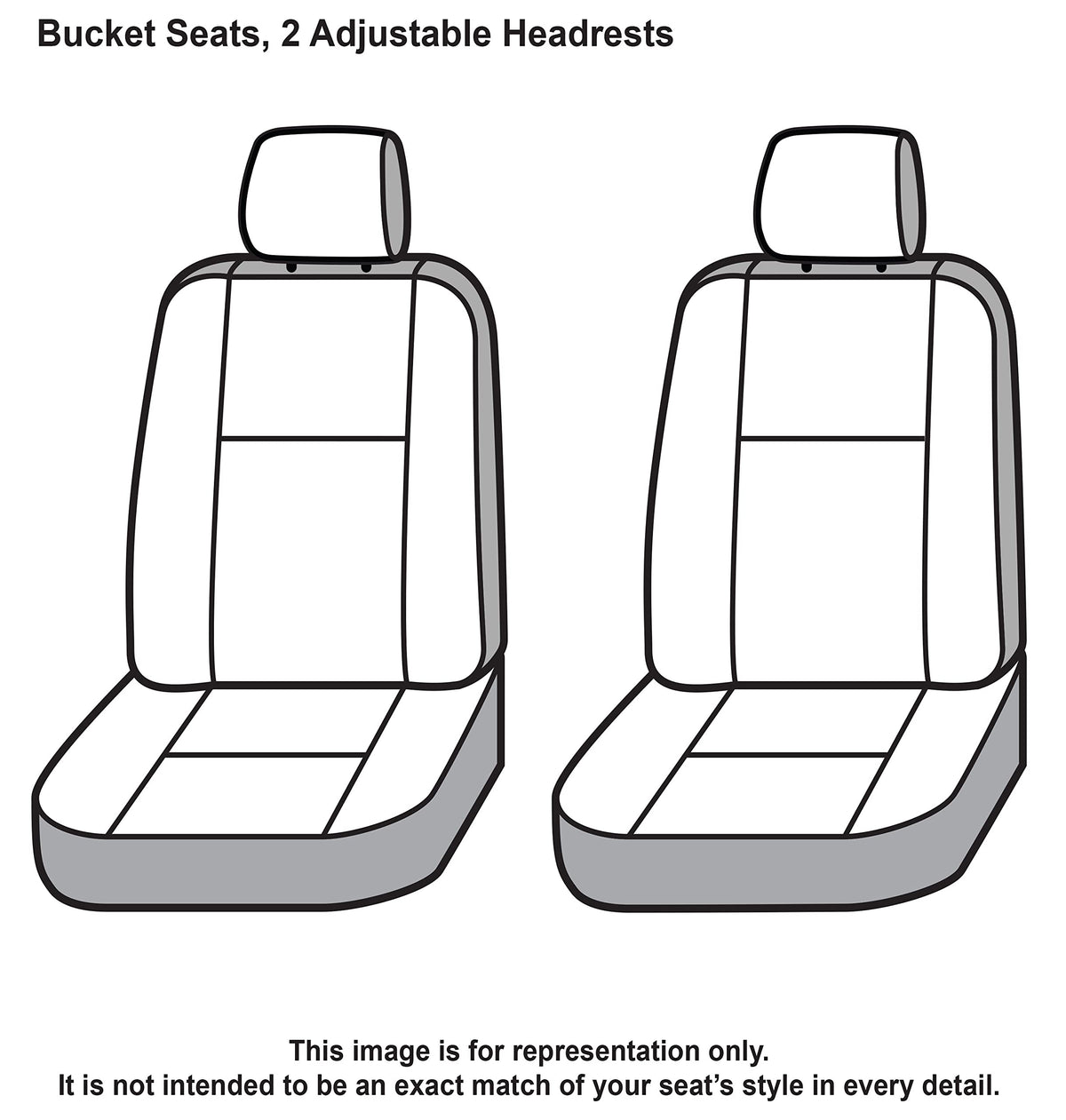 COVERCRAFT SSC2549COBK Covercraft Carhartt Super Dux SeatSaver Custom Seat Covers | SSC2549COBK | 1st Row Bucket Seats | Compatible with 2020-2021 Ford Explorer Platinum & ST Models Only | Black