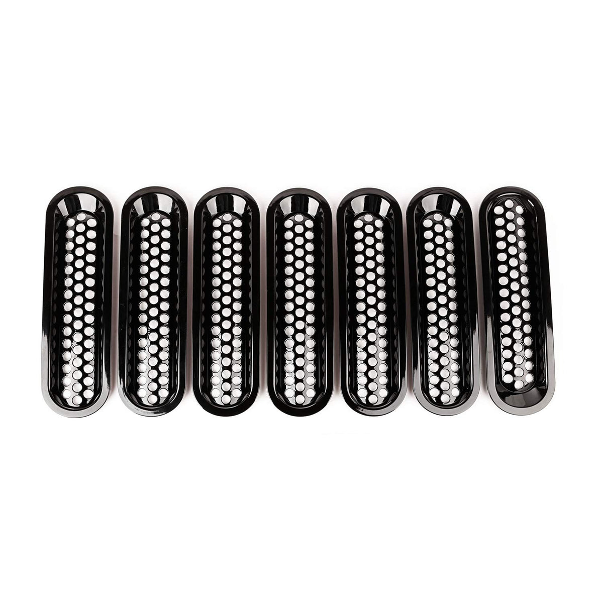 RUGGED RIDGE 11306.31 Rugged Ridge | Grille Insert Kit, Perforated, Black | 11306.31 | Fits 2007-2018 Jeep Wrangler JK