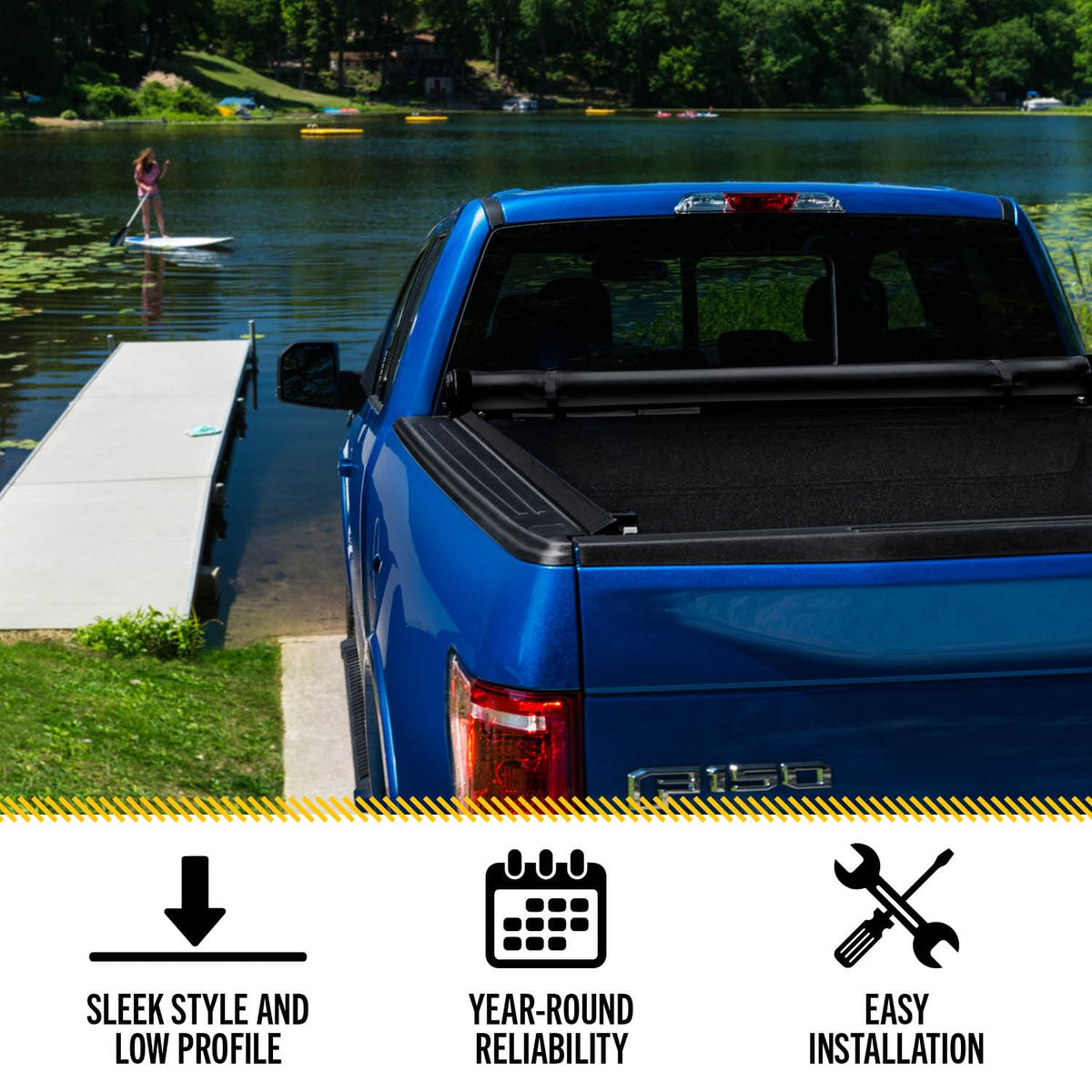 TruXedo 559601 Lo Pro Soft Roll Up Truck Bed Tonneau Cover