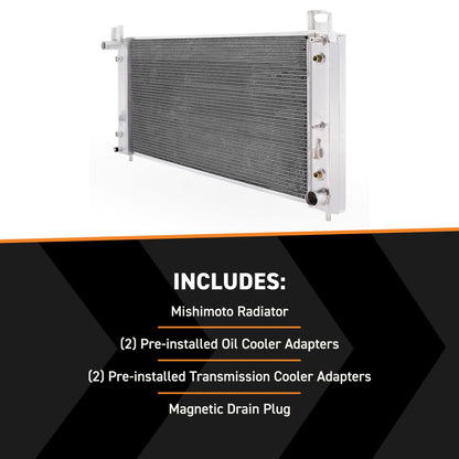 MISHIMOTO MMRAD-GMT-99 Mishimoto MMRAD-GMT-99 Performance Aluminum Radiator, Compatible with Chevrolet Silverado, 1999-2014