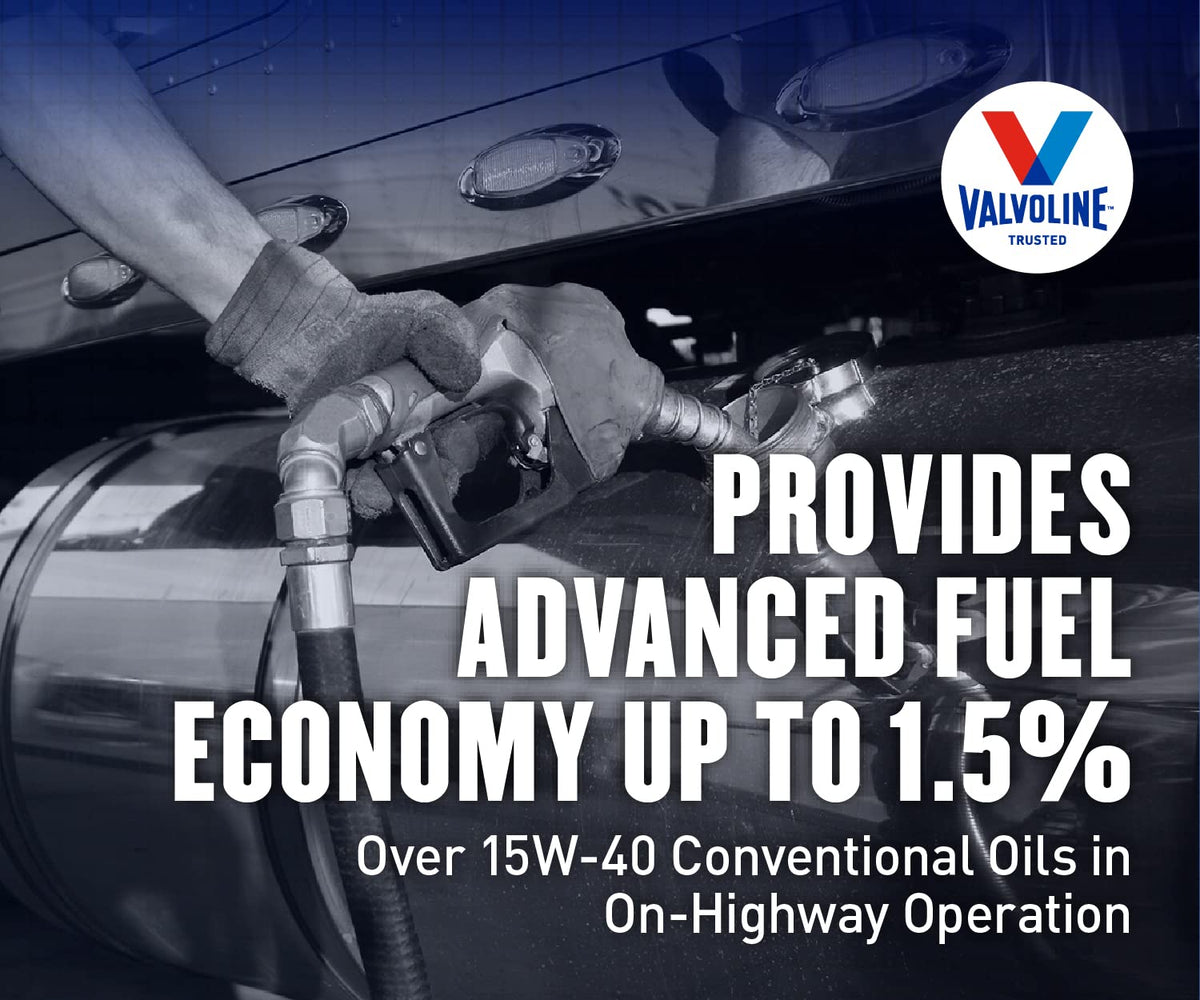VALVOLINE 774038 Valvoline Premium Blue Extreme SAE 5W-40 Full Synthetic Diesel Engine Oil 1 GA