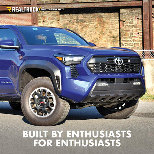 SUPERLIFT K1071 RealTruck SUPERLIFT SUSPENSION 3" Lift Kit for Toyota Tacoma | Complete Lift Kit with Strut Spacers, Rear Coil Spacers | K1071 | Fits 2024 Toyota Tacoma 4WD Won't fit TRD Pro, TrailHunter & Others