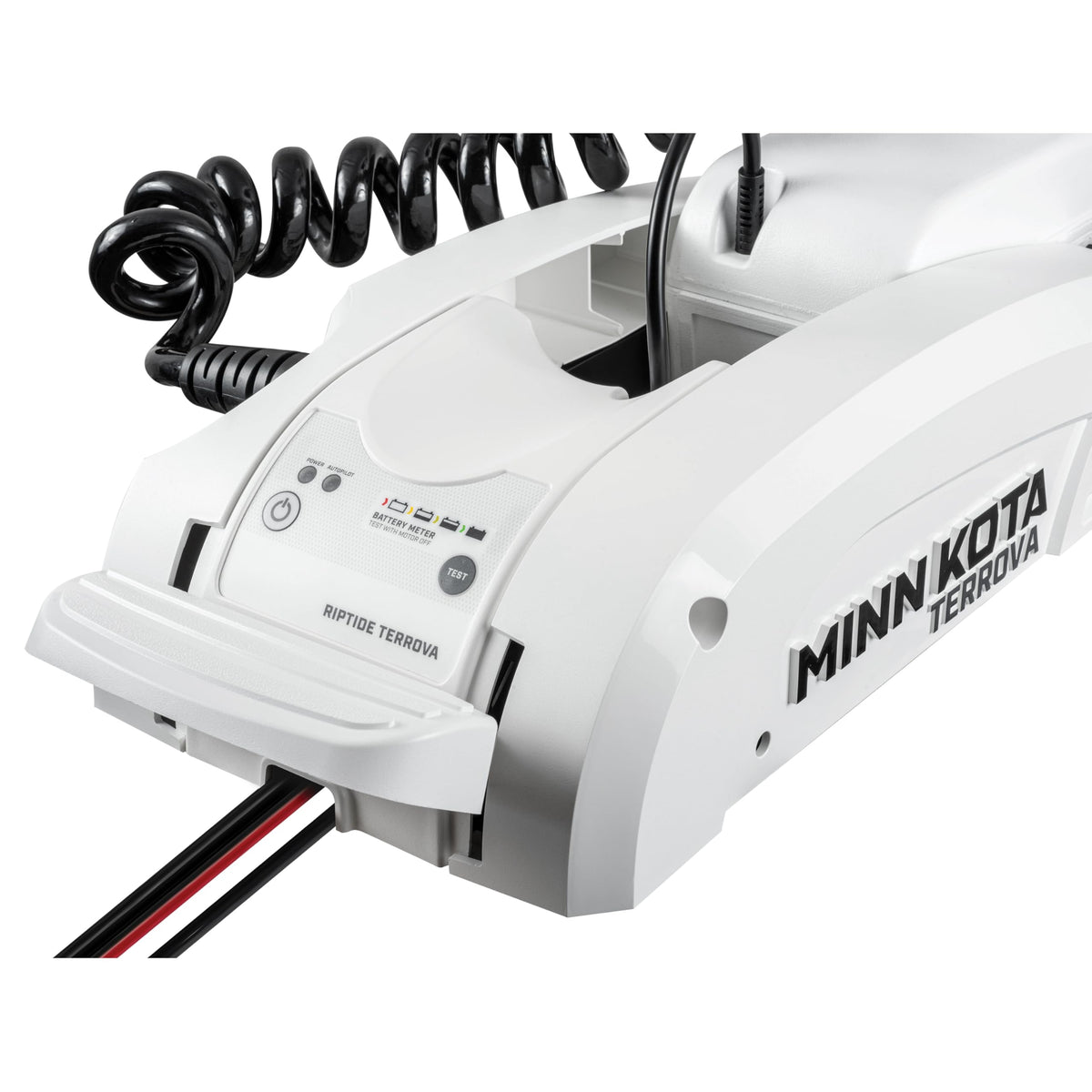 MINN KOTA 1363771 Minn Kota Riptide Terrova Bow-Mount Electric Trolling Motor with GPS, Spot-Lock – 55 Lb. Thrust, 60 In. Shaft, Saltwater