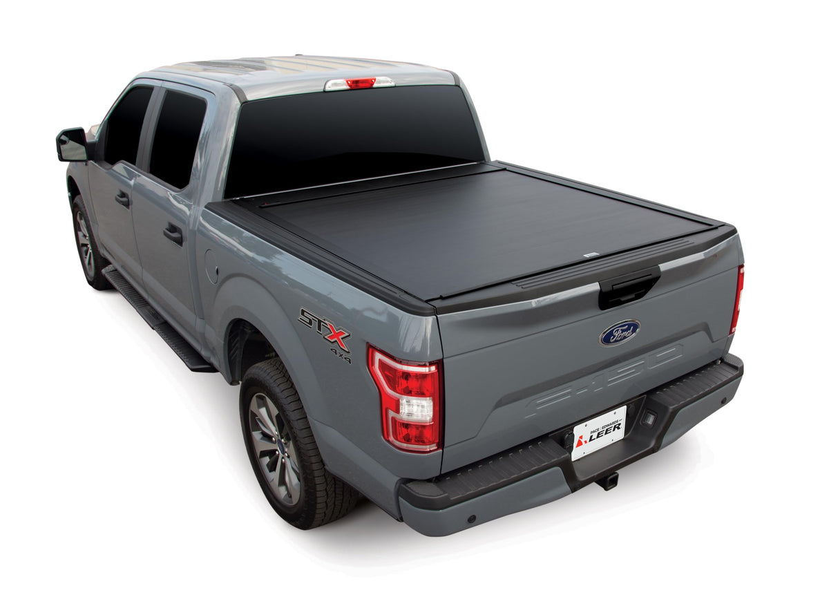 PACE EDWARDS M-BLF171 Pace Edwards BedLocker Retractable Tonneau Cover for 2021-2026 Ford SuperCrew/SuperCab, 5' 6" XSB Truck Bed