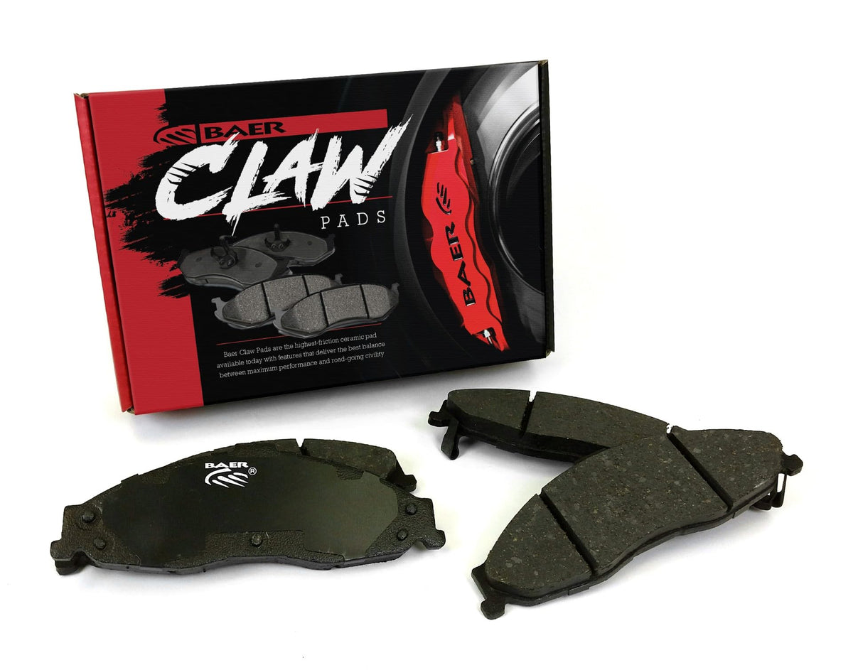 Baer Brakes D1602 Brake Pads, Claw, Ceramic Compound, High