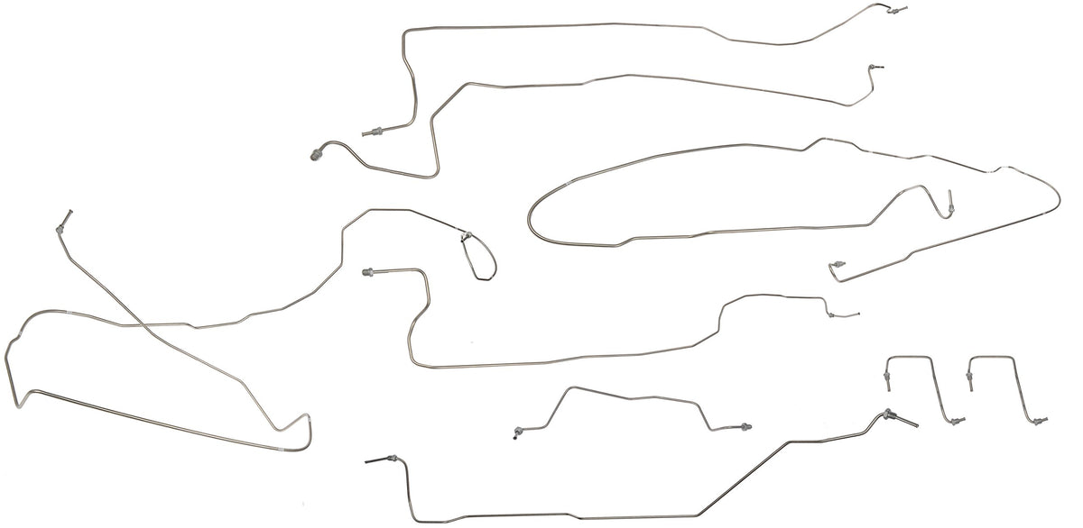 DORMAN 919-153 Dorman 919-153 Stainless Steel Brake Line Kit Compatible with Select Cadillac/Chevrolet/GMC Models (OE FIX)