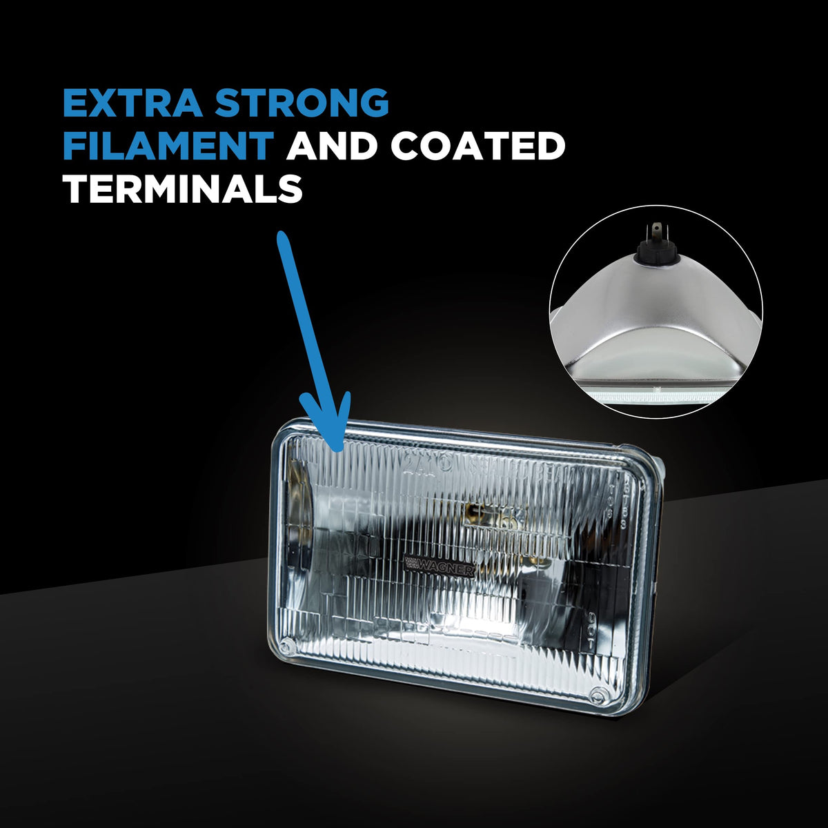 WAGNER H5001 Wagner Lighting H5001 Standard Multi-Purpose Light Bulb Box of 1