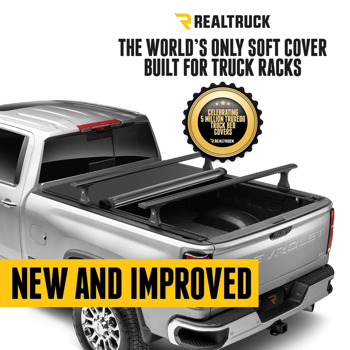 TRUXEDO 1264016 RealTruck TruXedo Pro X15 TS Soft Roll Up Truck Bed Tonneau Cover | 1264016 | Fits 2022-2025 Toyota Tundra with Deck Rail System 5' 6" Bed (67.2")