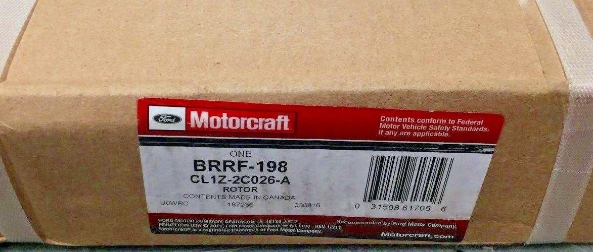 Motorcraft BRRF1982 Rotor Asy
