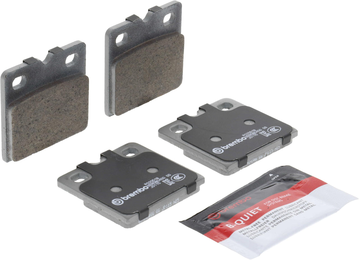 BREMBO P02001N Brembo P02001N Premium Ceramic Rear Disc Brake Pad Set ASTON MARTIN/AUDI/JAGUAR/MASERATI OE# 420698451D