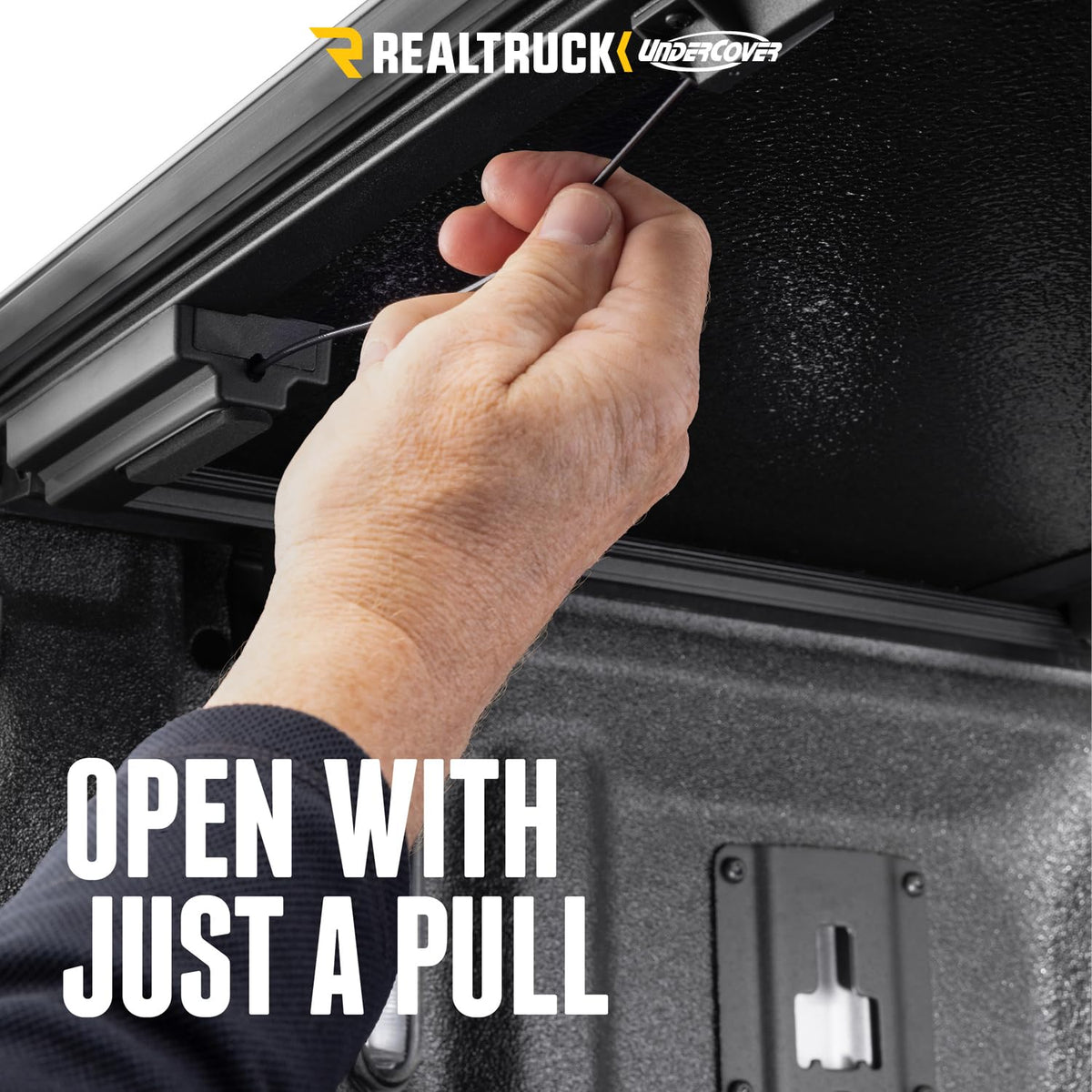 UNDERCOVER SL34006 RealTruck Undercover Select Hard Folding Truck Bed Tonneau Cover | SL34006 | Fits 2002-2018, 2019-2024 Classic Classic Ram 1500 (w/o RamBox) 5' 7" Bed (68.4")
