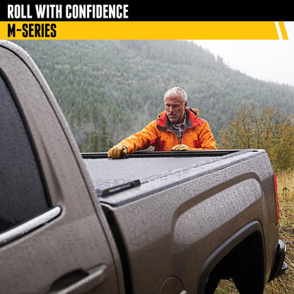 ROLL N LOCK LG220M RealTruck Roll-N-Lock M-Series Retractable Truck Bed Tonneau Cover | LG220M | Fits 2014 - 2018, 2019 Ltd/Lgcy Chevy/GMC Silverado/Sierra 5' 9" Bed (69.3")