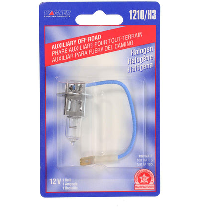 WAGNER BP1210/H3 Wagner Lighting BP1210/H3 Multi-Purpose Light Bulb Card of 1
