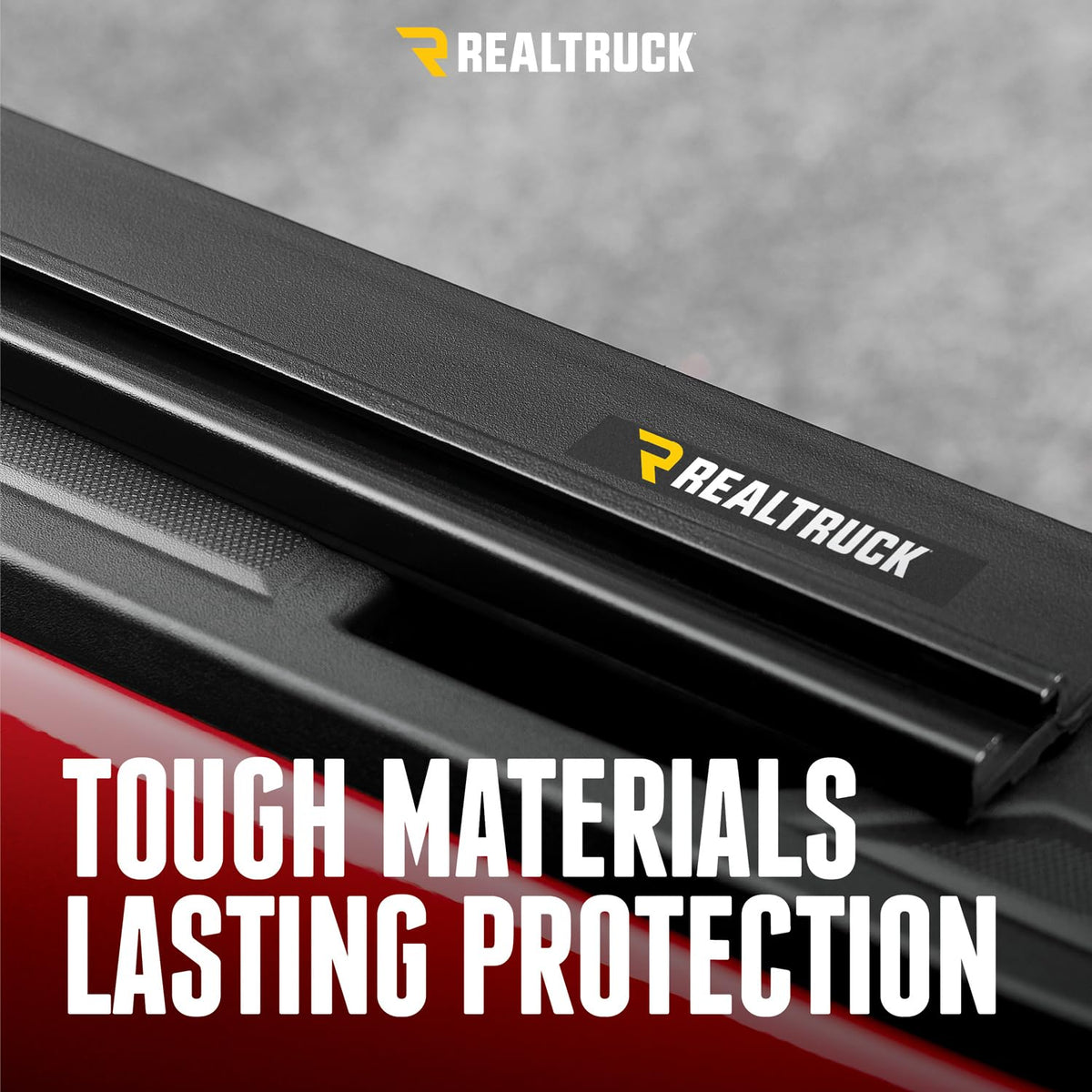 TRUXEDO 1118414 RealTruck TruXedo Elevate TS Rails | 1118414 | Fits Jeep Gladiator & Ford Maverick (50" Rail Length) | RAILS & Cleats Only, black
