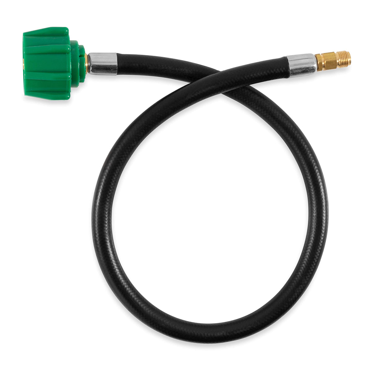 CAMCO 59153 Camco 24" Pigtail Propane Hose Connector - Connects Propane Cylinder To a RV or Trailer Propane Regulator - Provides Thermal Protection and Excess Flow Protection (59153)