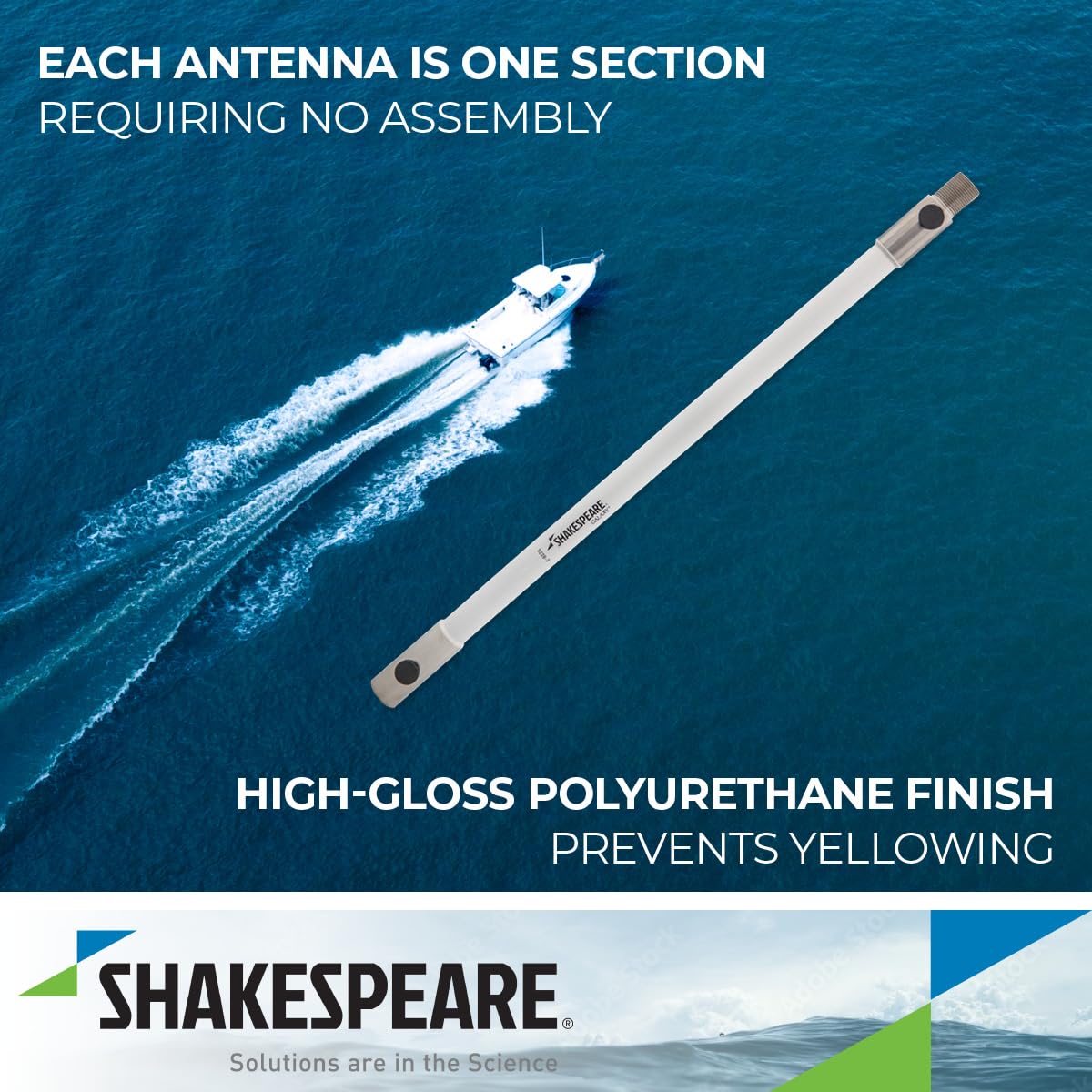SHAKESPEARE 5228-2 Shakespeare 5228-2 2' GALAXY ANTENNA EXT 1.5' DIA.