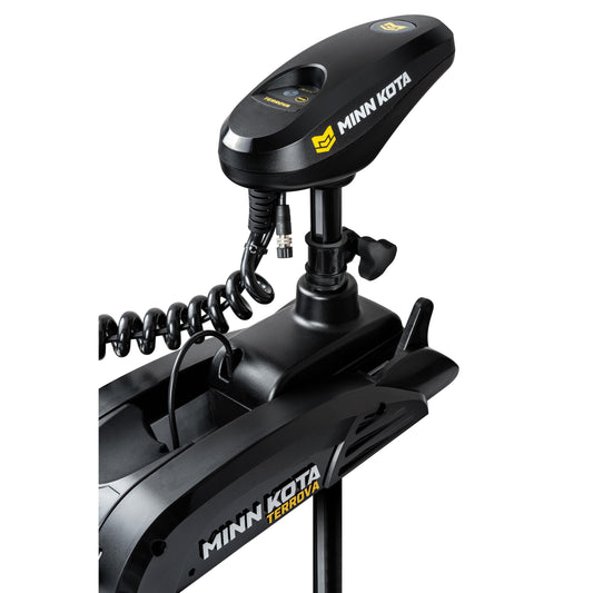MINN KOTA 1358381 Minn Kota Terrova Bow-Mount Electric Trolling Motor with GPS, Spot-Lock, Dual Spectrum CHIRP Sonar – 80 Lb. Thrust, 45 In. Shaft, Freshwater