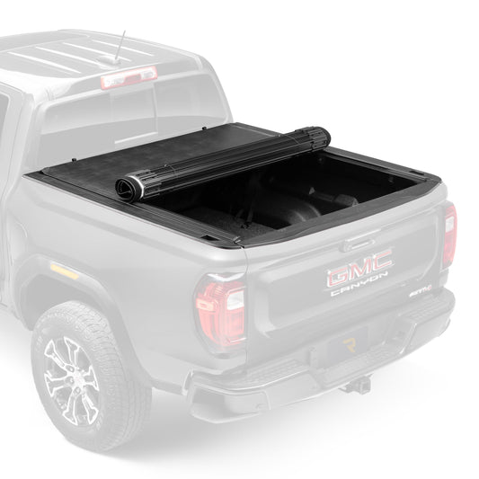 TRUXEDO 1594701 RealTruck TruXedo Sentry Hard Rolling Truck Bed Tonneau Cover | 1594701 | Fits 2022-2024 Ford Maverick 4' 6" Bed (54.4")