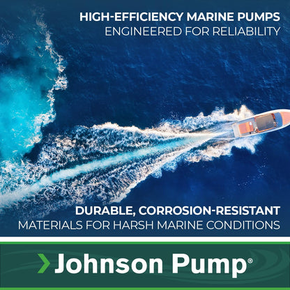 JOHNSON PUMP 10-13637-01 Johnson Pump 10-13637-01 Aqua Void Electro-Mag Combo - 12V, 500 GPH