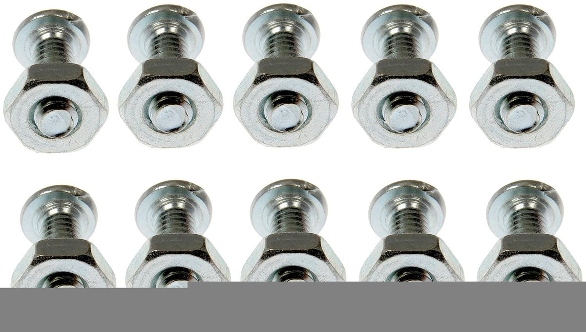 Dorman 784-702D Machine Screw with Nuts, No.8 32 X 1/2 in.