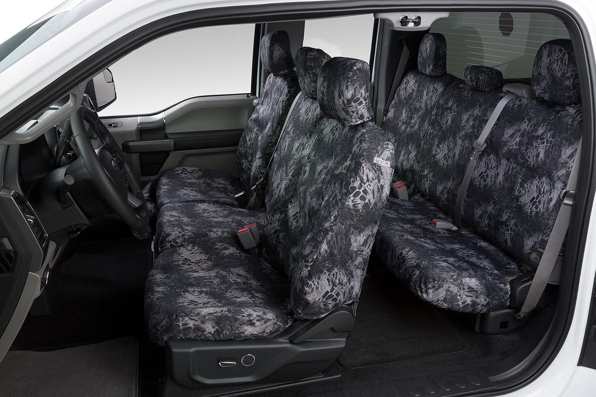 COVERCRAFT SS3473PRBO COVERCRAFT SeatSaver Front Row Prym1 Blackout Camo Blackout Camo SS3473PRBO