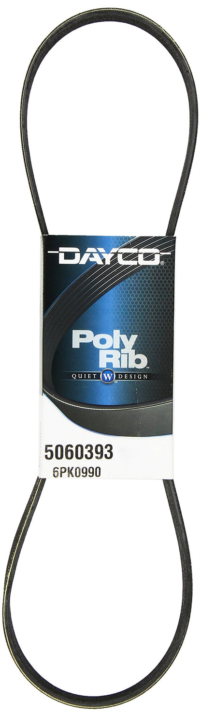 Dayco 5060393 Serpentine Belt,Black