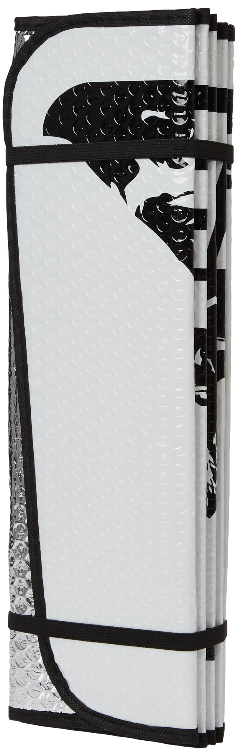 TERAFLEX 5028702 JL | JT: TeraFlex Windshield Sunshade w/out ADAS, Black, Silver