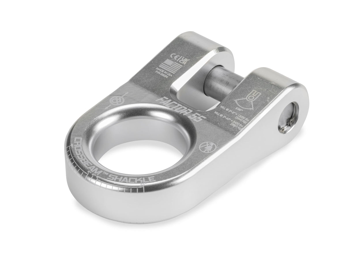 FACTOR 55 00054-05 Factor 55-00054-05 - Crossbeam Shackle Silver