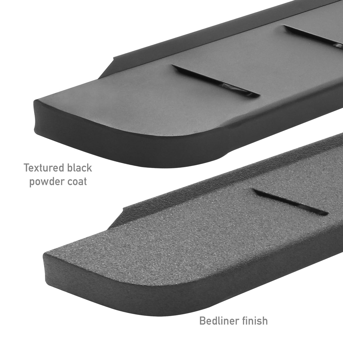 GO RHINO 63415587SPC Go Rhino RB10 Slim Running Boards & Brackets | Galvanized Steel, Textured Black | 63415587SPC | Fits 2015-2024 Ford F-150 Super Crew Cab & Others (See Description)