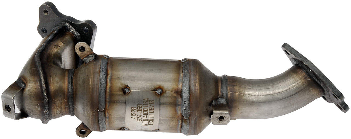 DORMAN 674-059 Dorman 674-059 Catalytic Converter with Integrated Exhaust Manifold Compatible with Select Acura/Honda Models (Non-CARB Compliant)