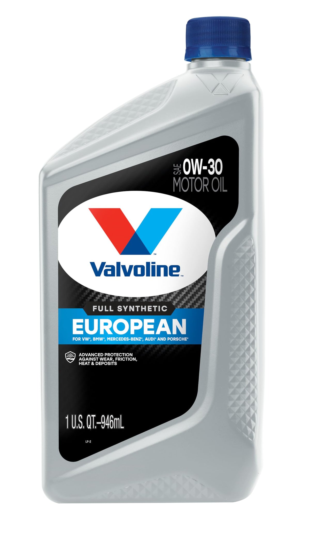 VALVOLINE 893931 Valvoline European Vehicle Full Synthetic SAE 0W-30 Motor Oil 1 QT