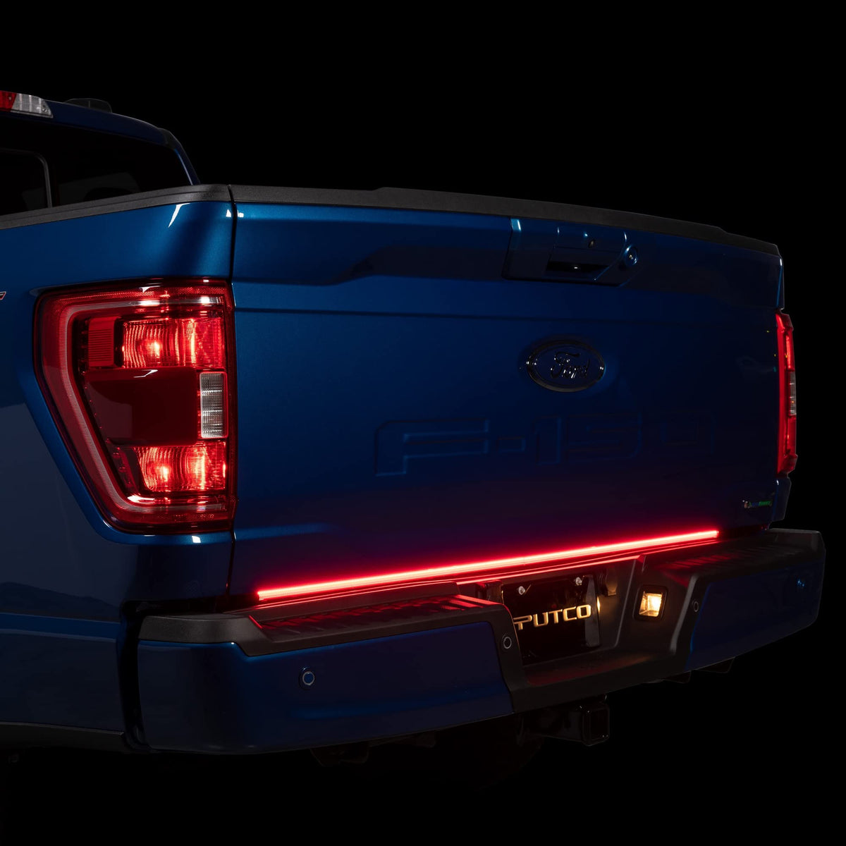 Putco 9202960-13 Putco 60" Blade LED Tailgate Light Bar Red/Amber/White LEDs & Quick Connect Harness - Fits Ford F150 2021-2023 (Only fits Models Without Onboard Scale/Tow Tech & OE LED Taillights)