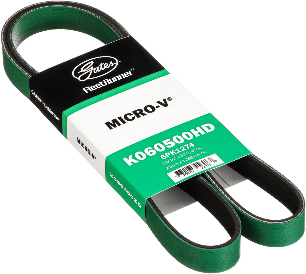 Gates K060500HD V-RIBBED BELT (HEAVY DUTY