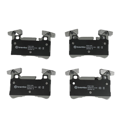 BREMBO P50110N Brembo P50110N Premium Ceramic Rear Disc Brake Pad Set MERCEDES-BENZ OE# 0004203400