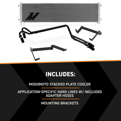 MISHIMOTO MMTC-F2D-11SL Mishimoto MMTC-F2D-11SL Transmission Cooler for Ford Powerstroke 6.7L 2011+