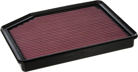K&N FILTER 33-5083 K&N High-Flow Original Lifetime Engine Air Filter: Increase Power: Premium, Washable: Compatible with 2019-2026 Cadillac/Chevy/GMC: Escalade, Silverado, Suburban, Tahoe, Sierra, Yukon, 33-5083