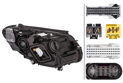 Hella 013063651 Hlmp Lh W/O Led Module Sae Mb C Class 19